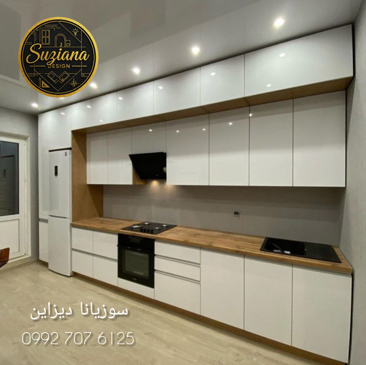 کابینت ترک AGT هایگلس ترکیبی طرح چوب کد as66