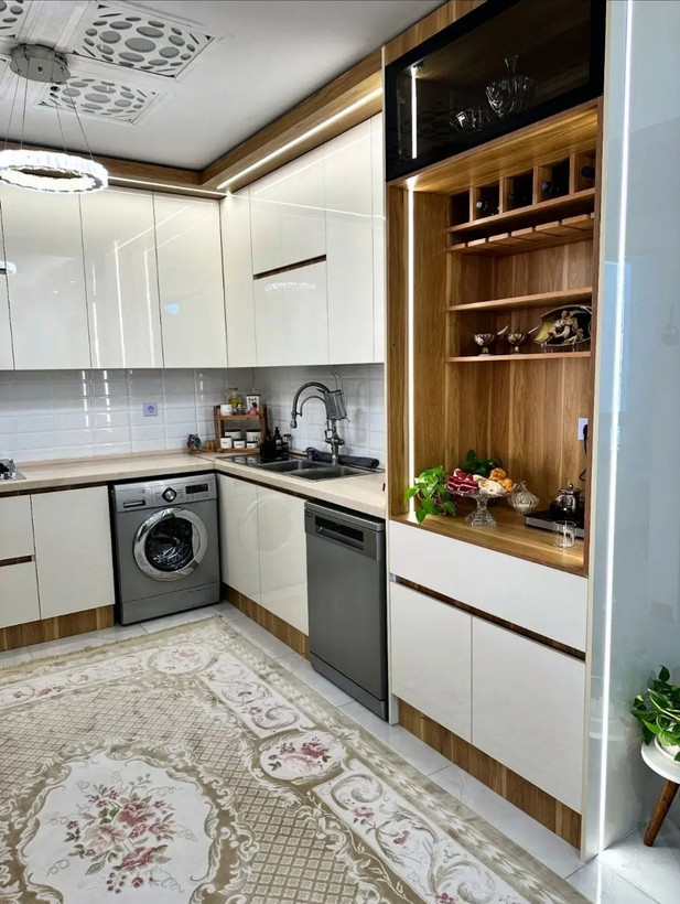 کابینت آشپزخونه مدرن نئوکلاسیک (قسطی) متری ۴۲میلیون