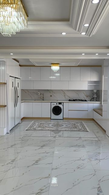کابینت مدرن آشپزخونه نئوکلاسیک وکیوم متری ۳۹ میلیون