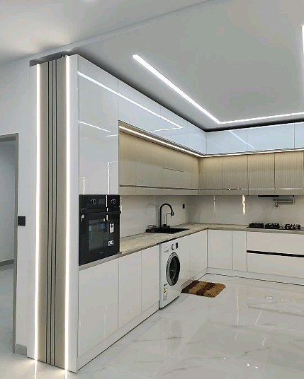 کابینت مدرن آشپزخونه نئوکلاسیک وکیوم متری ۳۹ میلیون