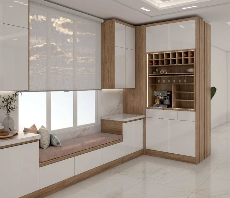 کابینت مدرن آشپزخونه نئوکلاسیک وکیوم متری ۳۹ میلیون