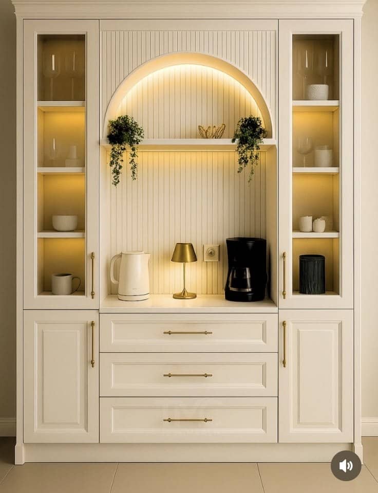 کافی بار کابینت مدرن نئوکلاسیک قیمت  ۲۴۰میلیون